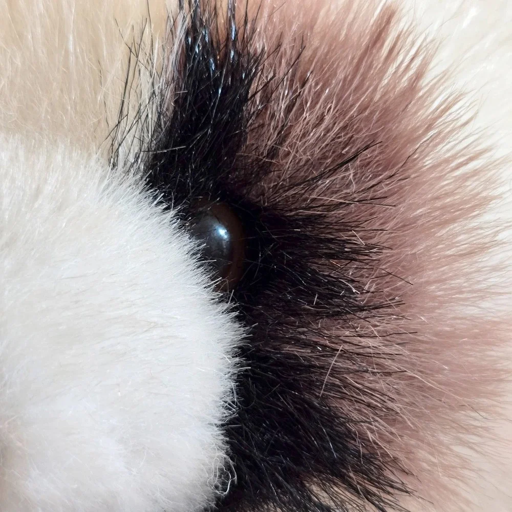 Vintage 1990s PSI Raccoon Plush‎ Stuffed Animal Realistic Fur 10